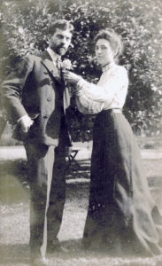 William and Anna Hutchins in their youth