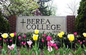 Berea College Stone Plaque