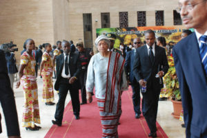 As aide to the President - AU Summit