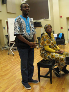 Pastor Kwame Nkrumah with Dr. Kathy Bullock