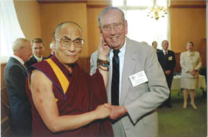 Dalai Lama with Jack Buchanan