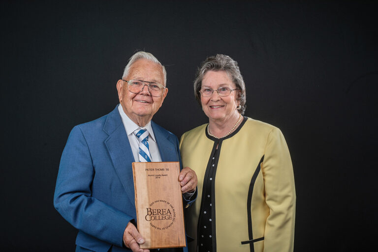Portrait of Dr. Peter Thoms and Cheryl Thoms