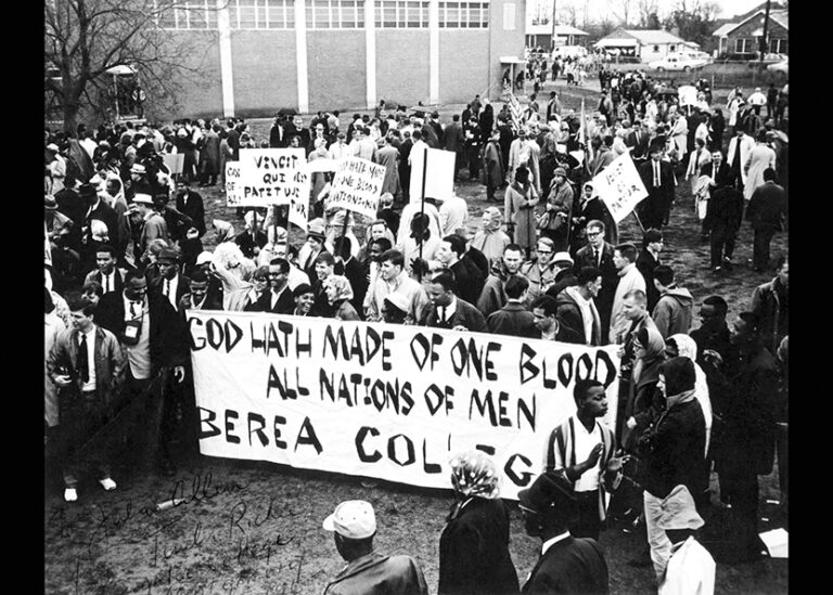 Berea Students March