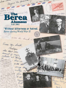 Berea Alumnus Fall 2001 Cover