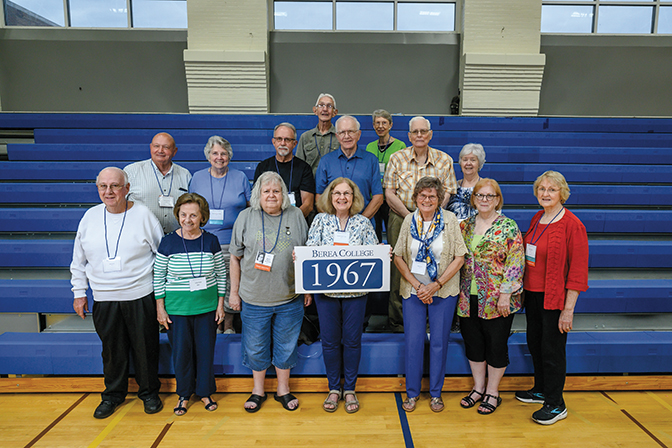 Group photo of the Class of 1967