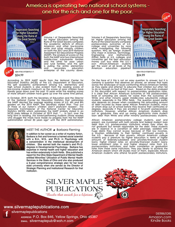 PDF of a Silver Maple Publication that includes Barbara Fleming
