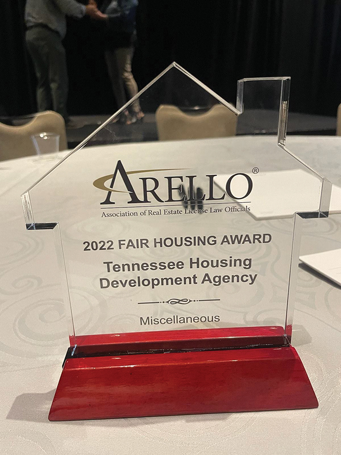Arello 2022 Fair Housing Award