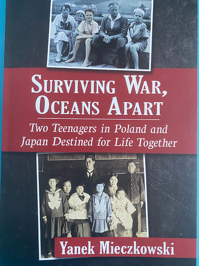 Book cover of Surviving War, Oceans Apart by Yanek Mieczkowski