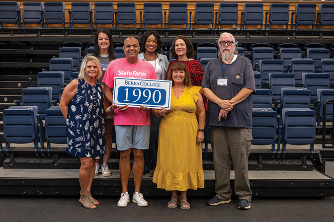 Group photo of the Class of 1990 at Summer Reunion 2025