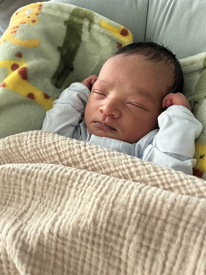 Photo of baby Samuel Onyejindu Oleka