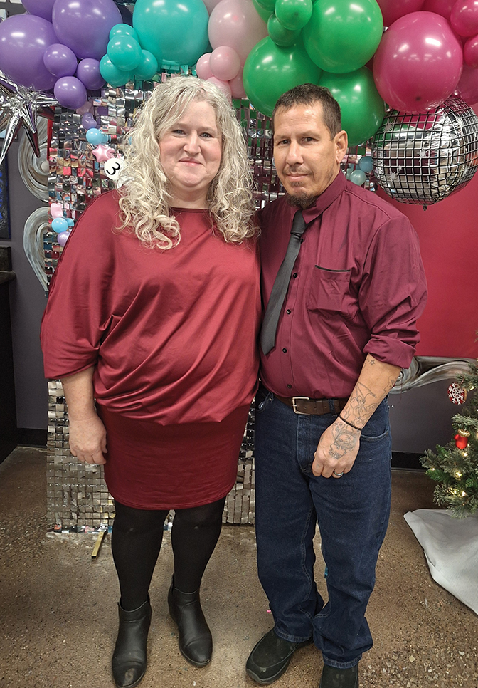 Photo of Mary Pletha Cartwright Ewing and her spouse.