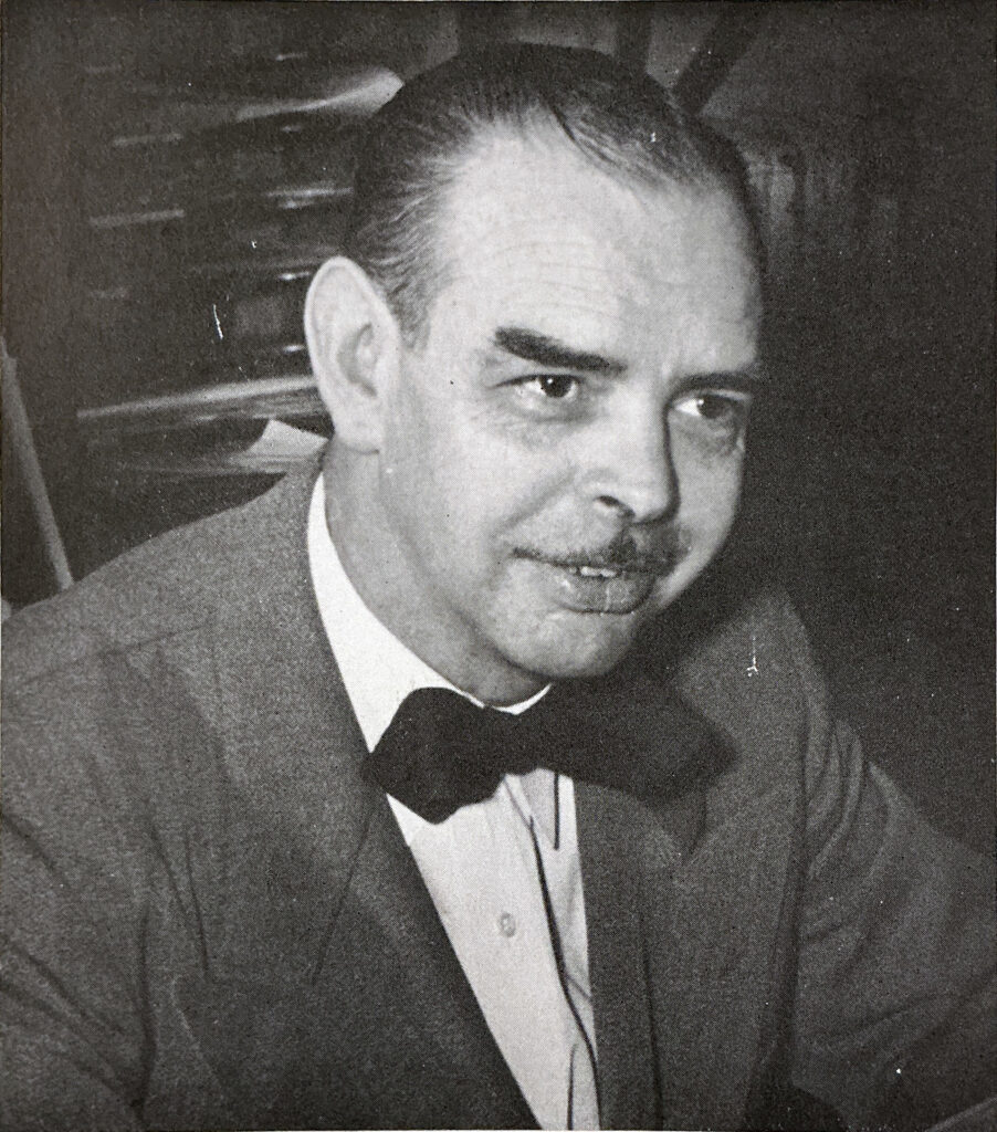 Black-and-white photo of Oscar Gunkler